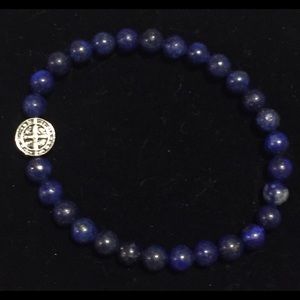 Blue Lapis bead bracelet